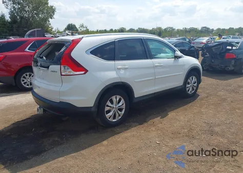 2014 Honda Cr-V Ex-L from USA, damaged, VIN 5J6RM4H7XEL117573